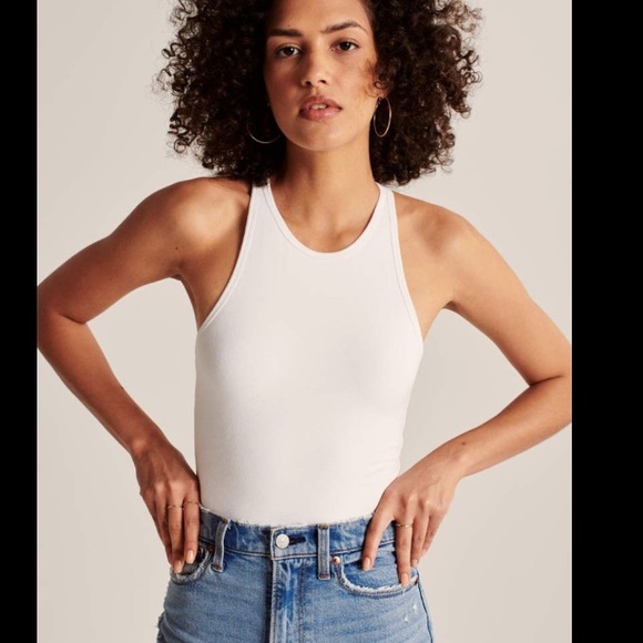 Abercrombie & Fitch Tops - Abercrombie Bare Scuba Bodysuit Size M NWT